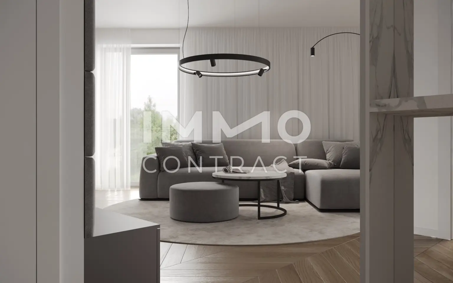 Erstbezug: Helle 2-Zimmer Wohnung mit großzügiger Loggia in Münichsthal