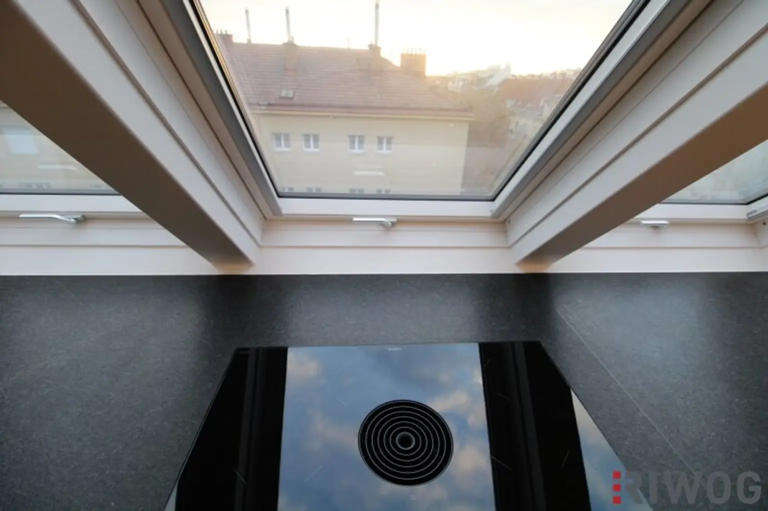 Erstbezug eines Luxus Dachgeschosses mit Fernblick auf Prater auf Stephansdom in der nähe der Donauinsel