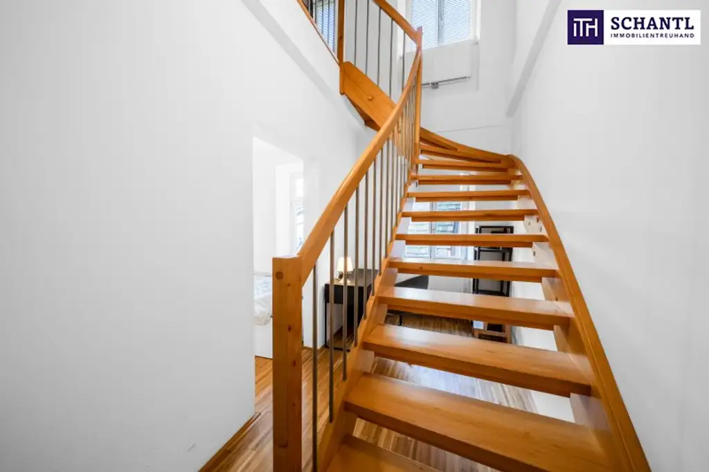 Urbanes Wohnen mit Charme – Maisonette nahe Mariahilfer Straße
