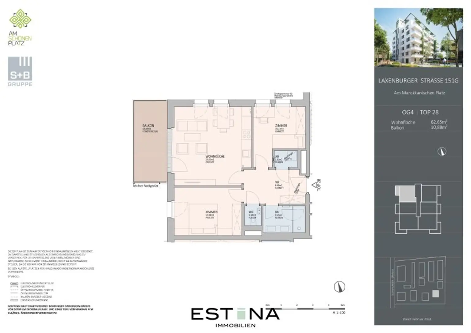 Wohnen "Am schönen Platz" - provisionsfreie Neubauwohnung mit perfekter Aufteilung