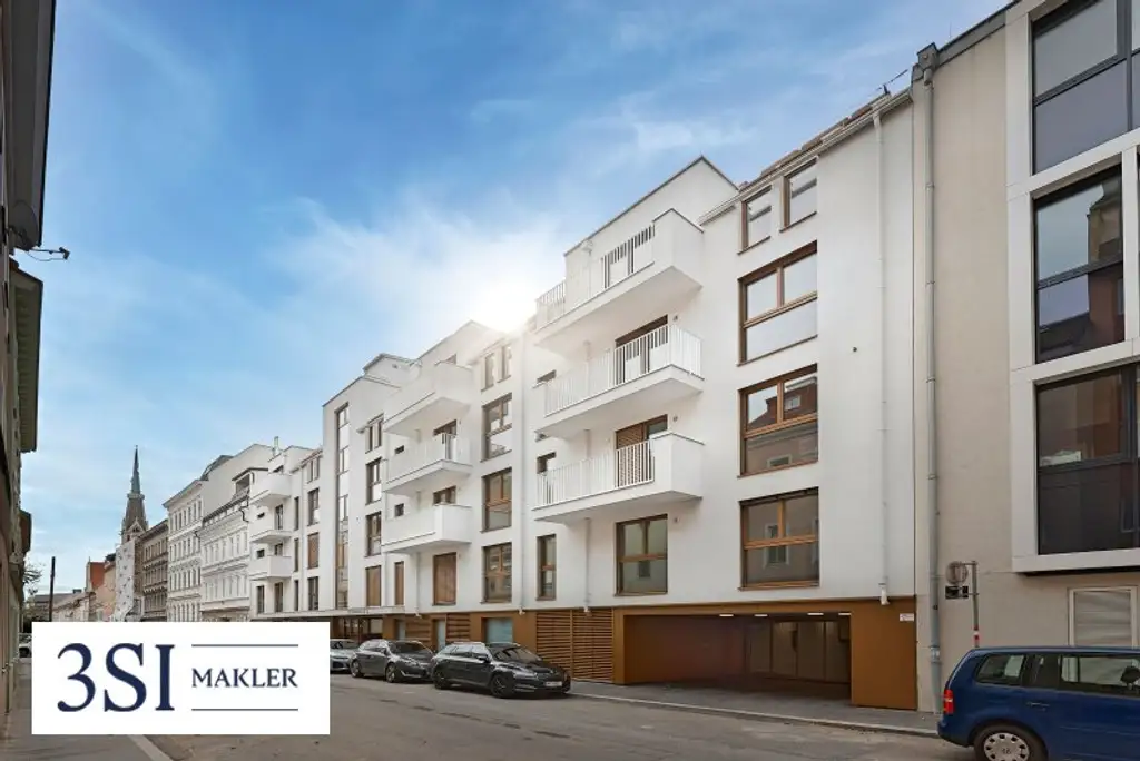 The Temptation: 2-Zimmer-Erstbezug mit Balkon - Nähe Kutschkermarkt