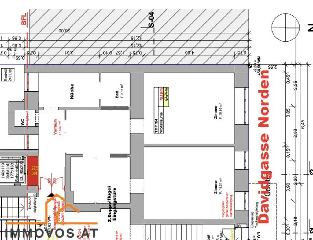 * 2 ALTBAU Wohnungen mit BALKON - Möglichkeit * zum Zusammenlegen als MAISONETTE *