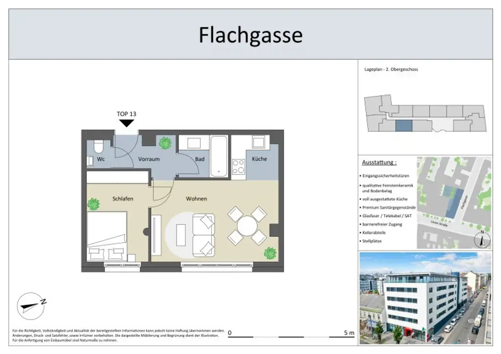 FEINE 2 Zimmer NB Wohnung, GENIALE AUFTEILUNG