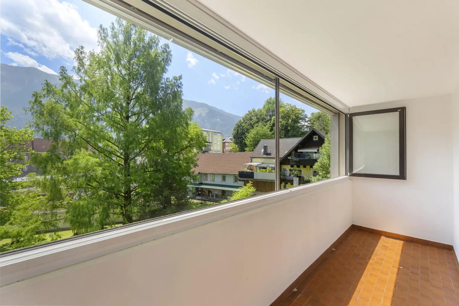 Loggia mit Ausblick