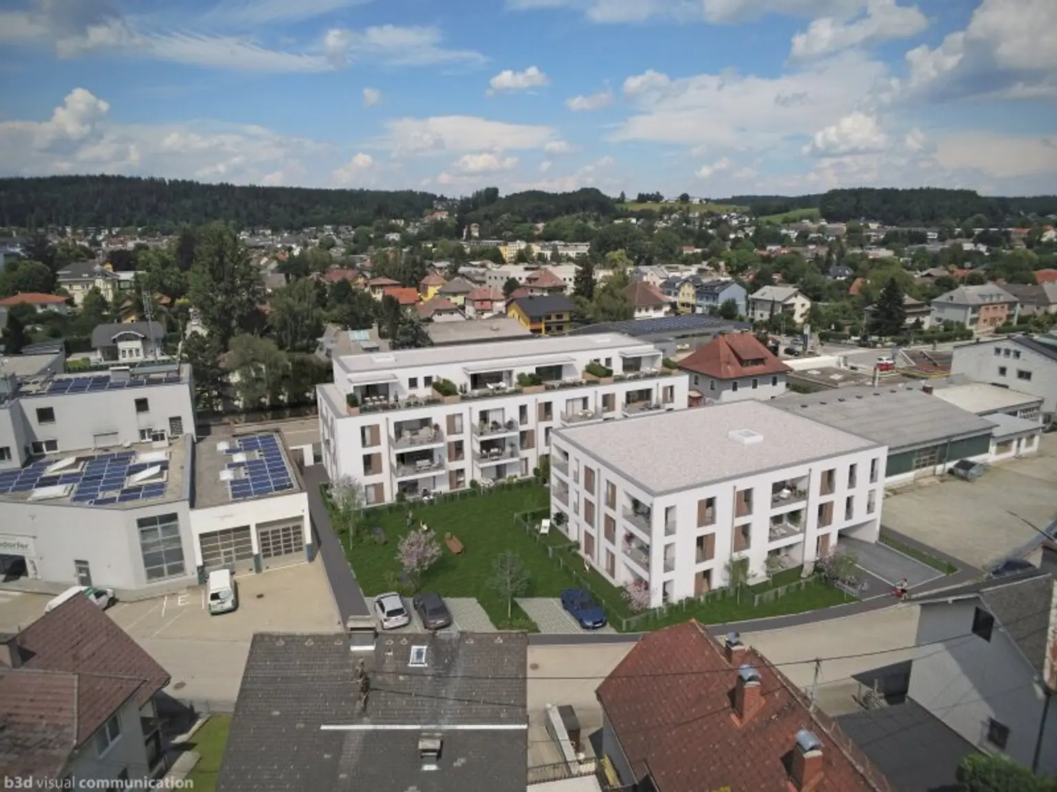 Neubauprojekt  Wohnhausanlage SCHÖN | DORF | BLICK  - Vöcklabruck