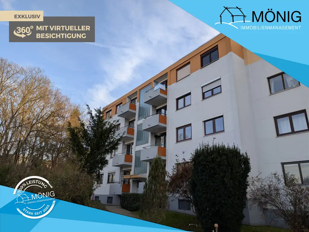 Freie 3,5-Zimmer Wohnung am Goldberg in Sindelfingen, mit 2 Balkonen und neuer Garage mit Wallbox