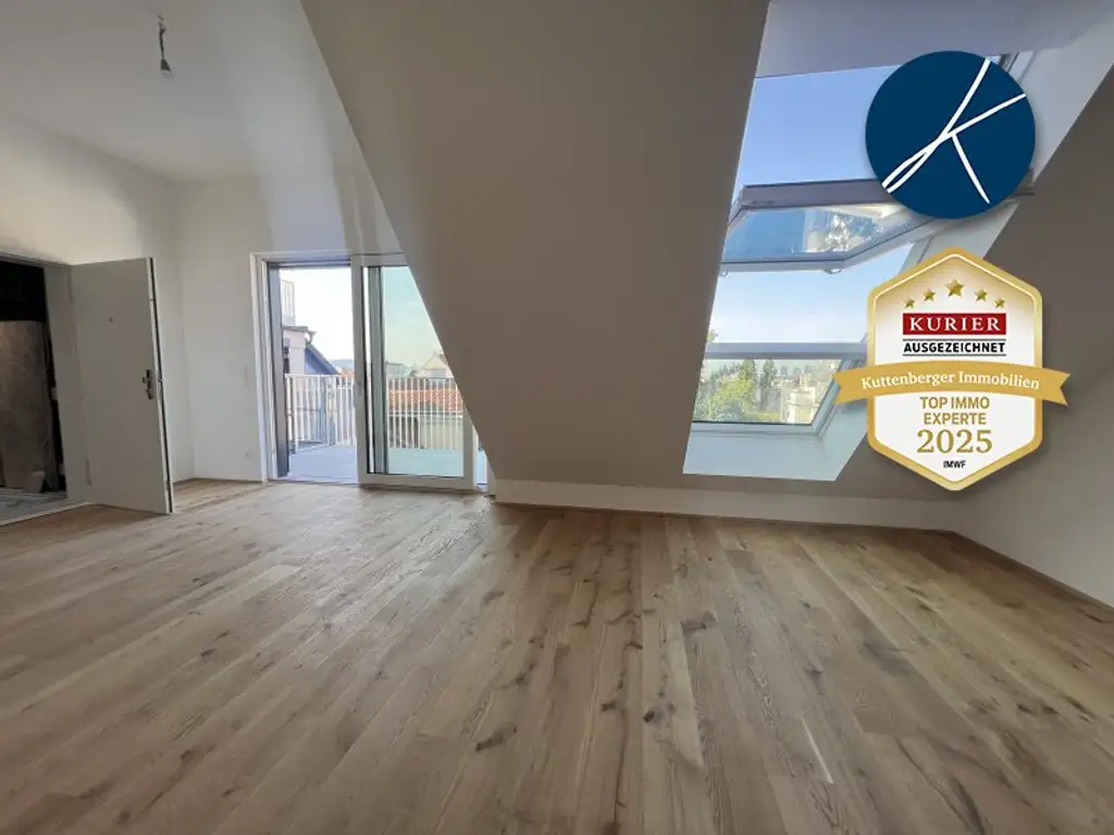 *Superprojekt: ''Über den Baumwipfeln" 11 NEUBAU-MIET-WOHNUNGEN MIT BALKONEN + SPEKTAKULÄREN PANORAMA-DACHTERRASSEN