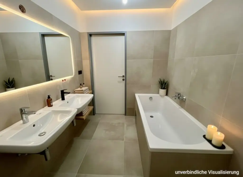 Großzügige Wohnung mit 60 m² Freifläche!