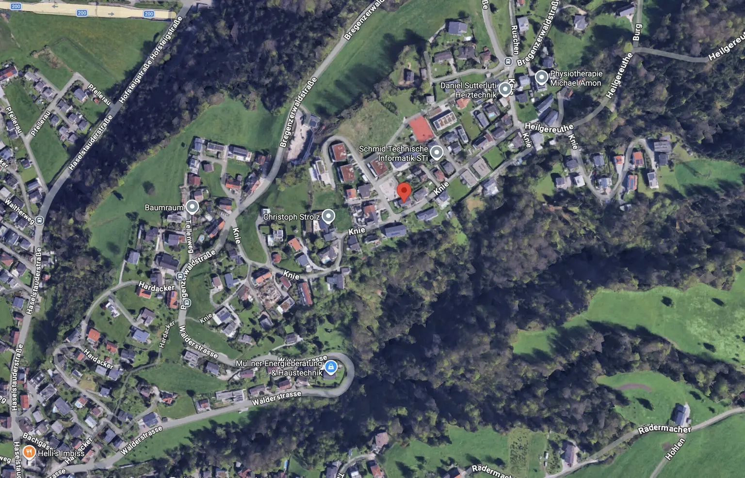 Infrastruktur - Quelle Google Maps