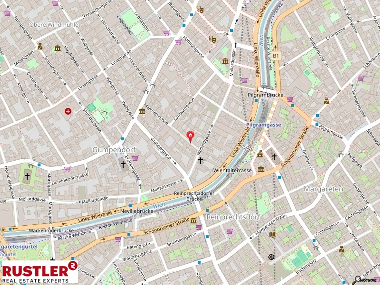 Einzigartiges Stadthaus im Herzen Mariahilfs | Dachterrasse | Garagenstellplatz vor der Haustüre