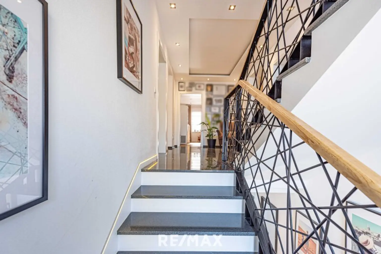 Modernes Stiegenhaus