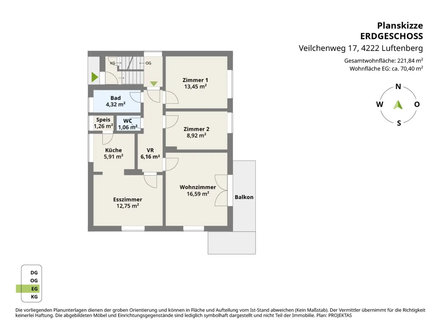 Großzügiges Mehrfamilienhaus in schöner Aussichtslage in Abwinden! 2 Garagen Plus Carport!