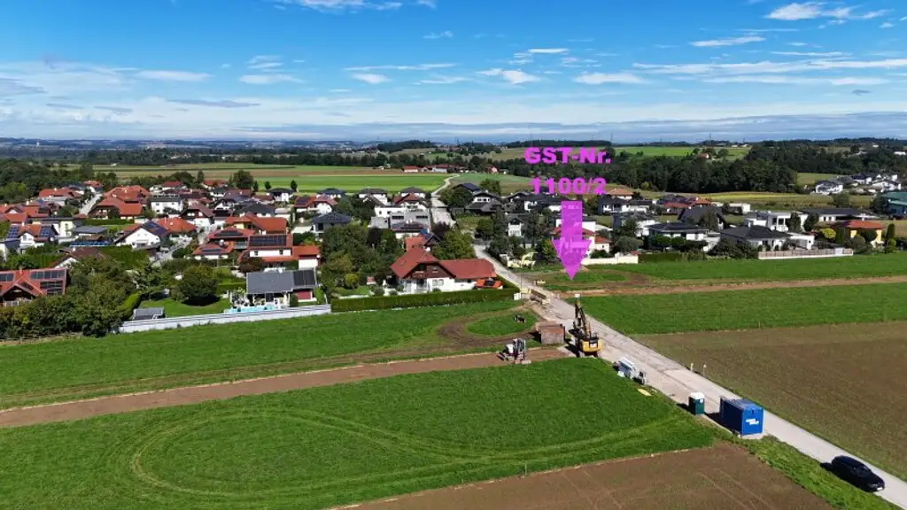 Ebenes Baugrundstück im Grünen | Steinerkirchen Frohnhofen | GST-Nr. 1100/2