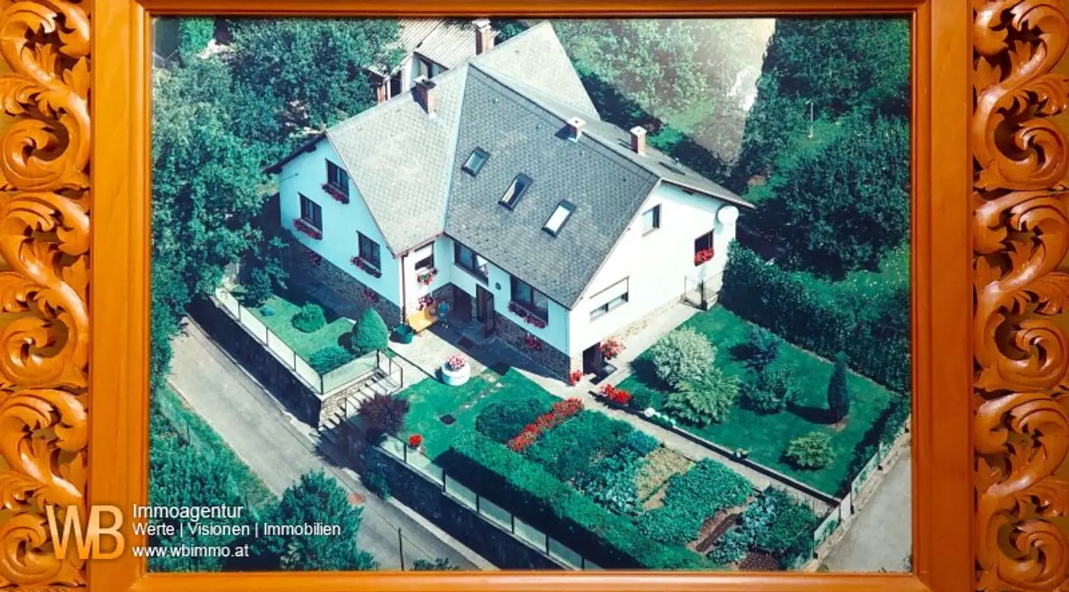 Panorama 200m² WFL, 2 Wohngeschoße, großer Garten, Obstbäume, Wald