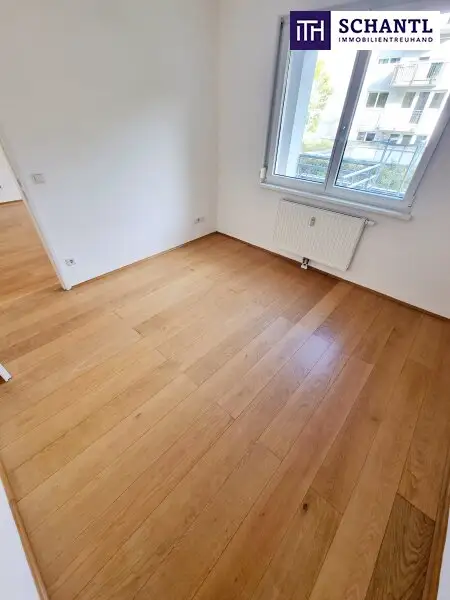 Klein wohnen - groß genießen! Hofseitige Neubauwohnung mit Balkon und Grünblick! Perfekte Raumaufteilung + Beste Vermietbarkeit + Garagenplatz optional! Jetzt zugreifen!