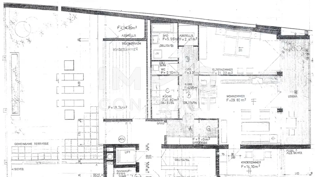 Top 4-Zimmer-Dachterrassen-Wohnung mit Parkplatz  in der Schwazer Altstadt