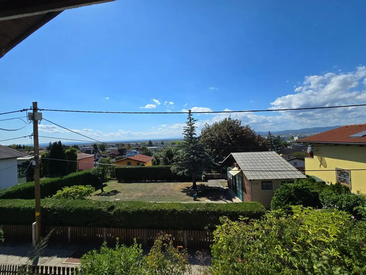 Ausblick Obergeschoß