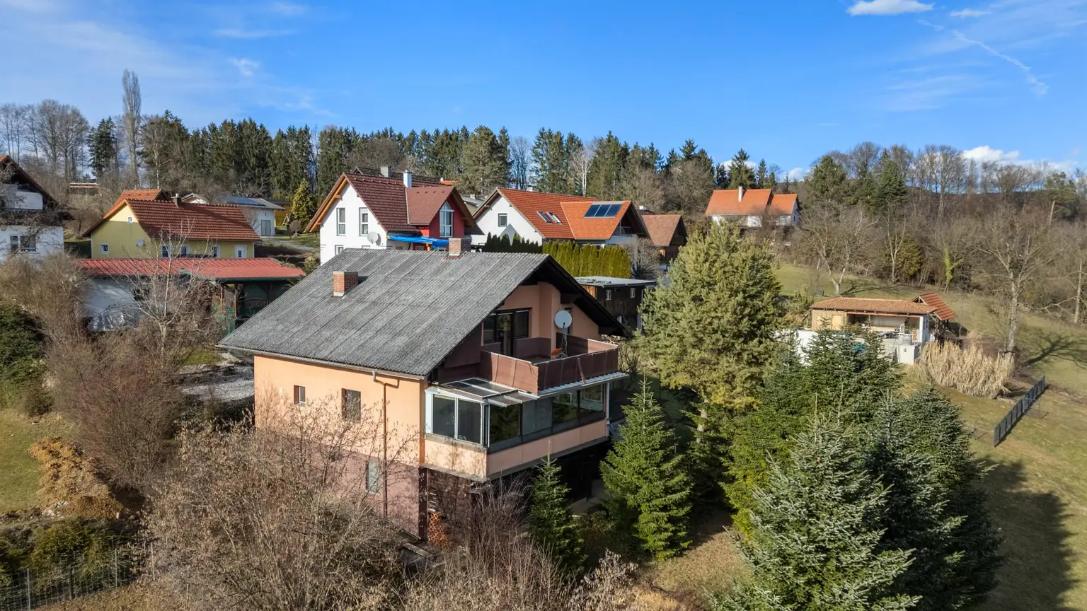 Haus Südseite Ansicht