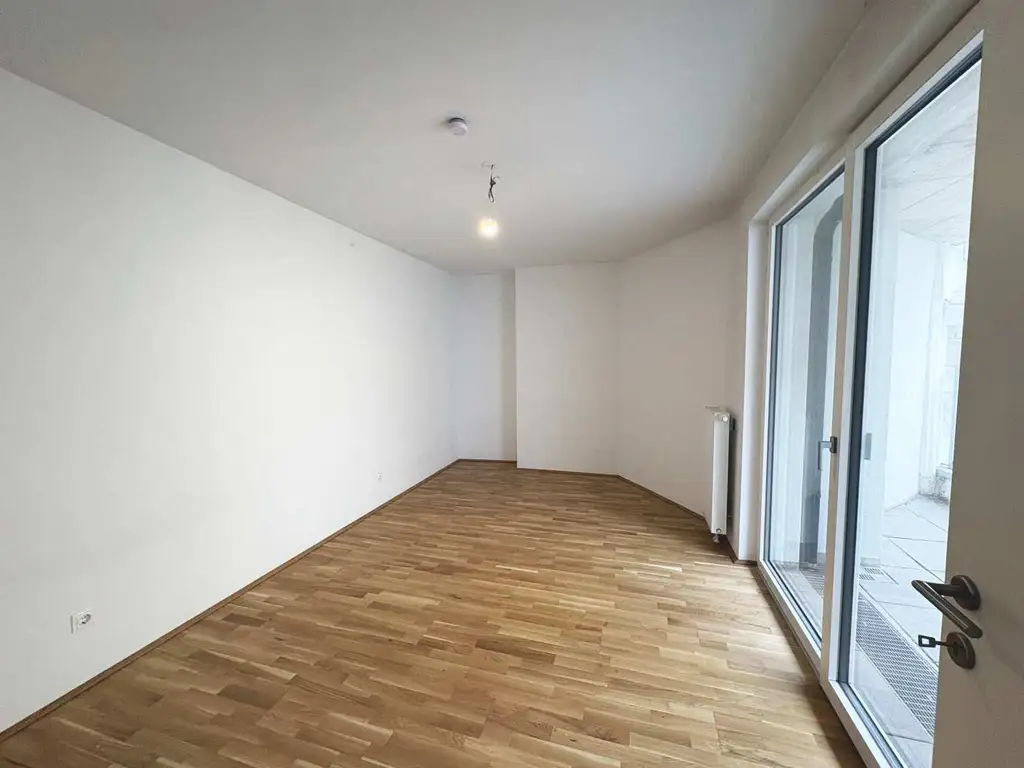 Unbefristeter Mietvertrag - 2-Zimmer-Wohnung 
mit Loggia und top Aufteilung