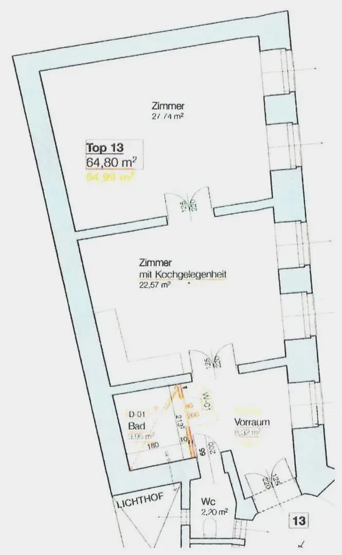 Weintraubengasse Obj.3353 Plan