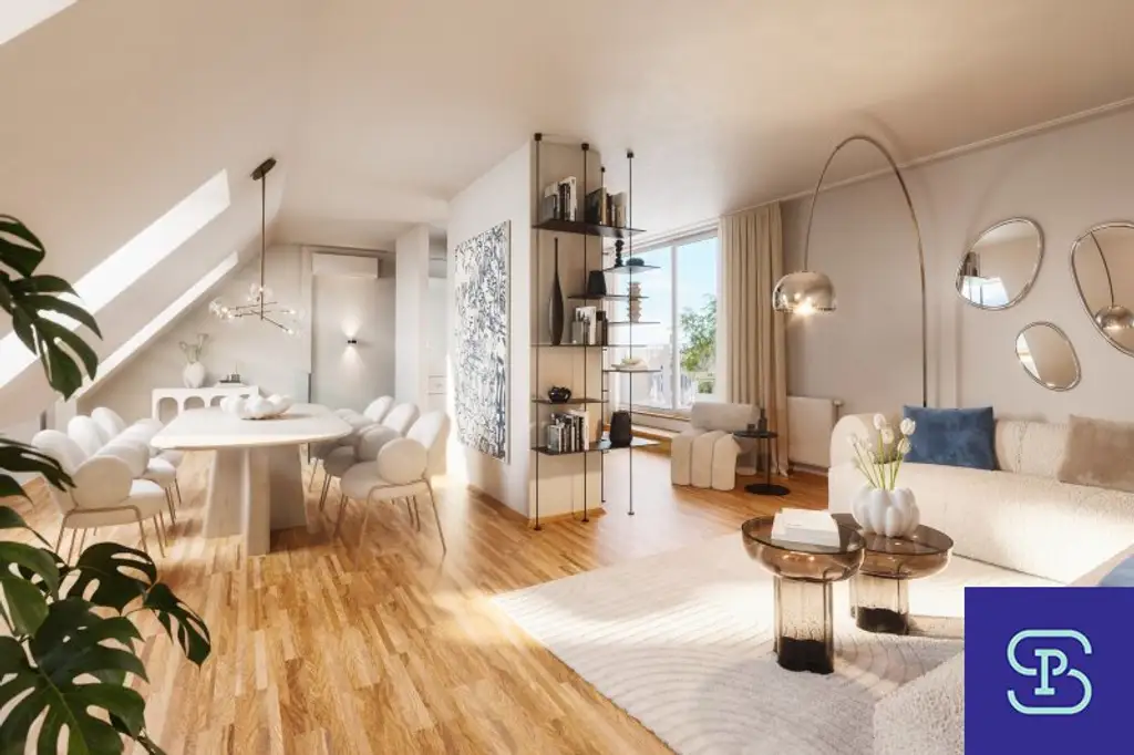 80,43m² Dachwohnung mit Terrasse im Eigentum - 1170 Wien