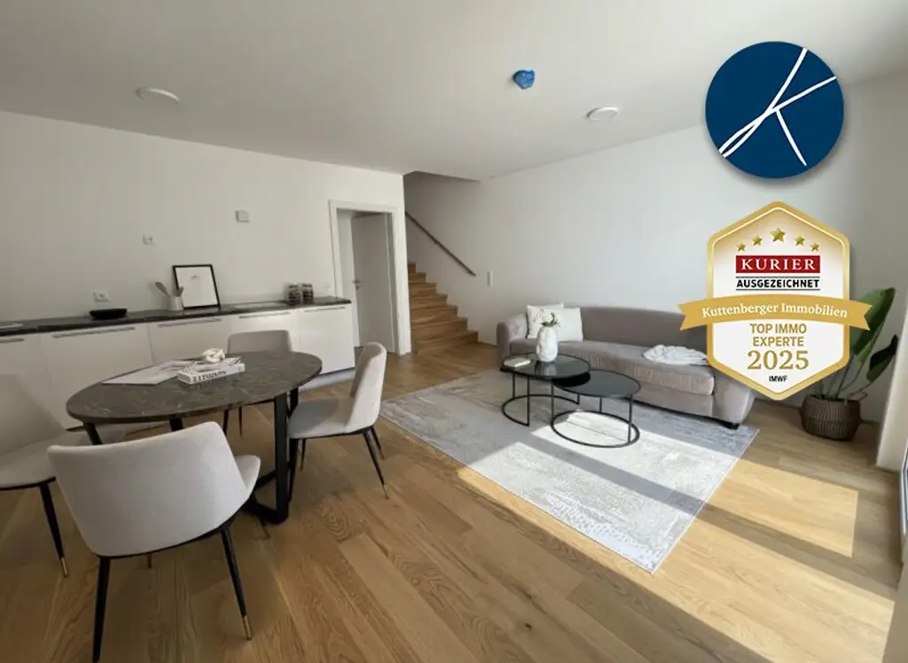 U6 Erlaaer Straße: Ihr Traum-Reihenhaus als Erstbezug mit Garten und Dachterrasse