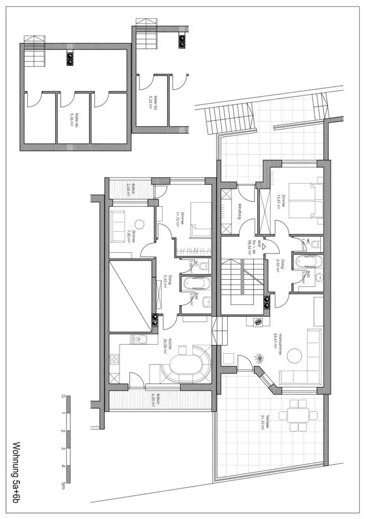 NEU! Natur. Ruhe. Lebensfreude. 4-Zimmer-Wohnung – möbliert, familienfreundlich & mit Bergblick