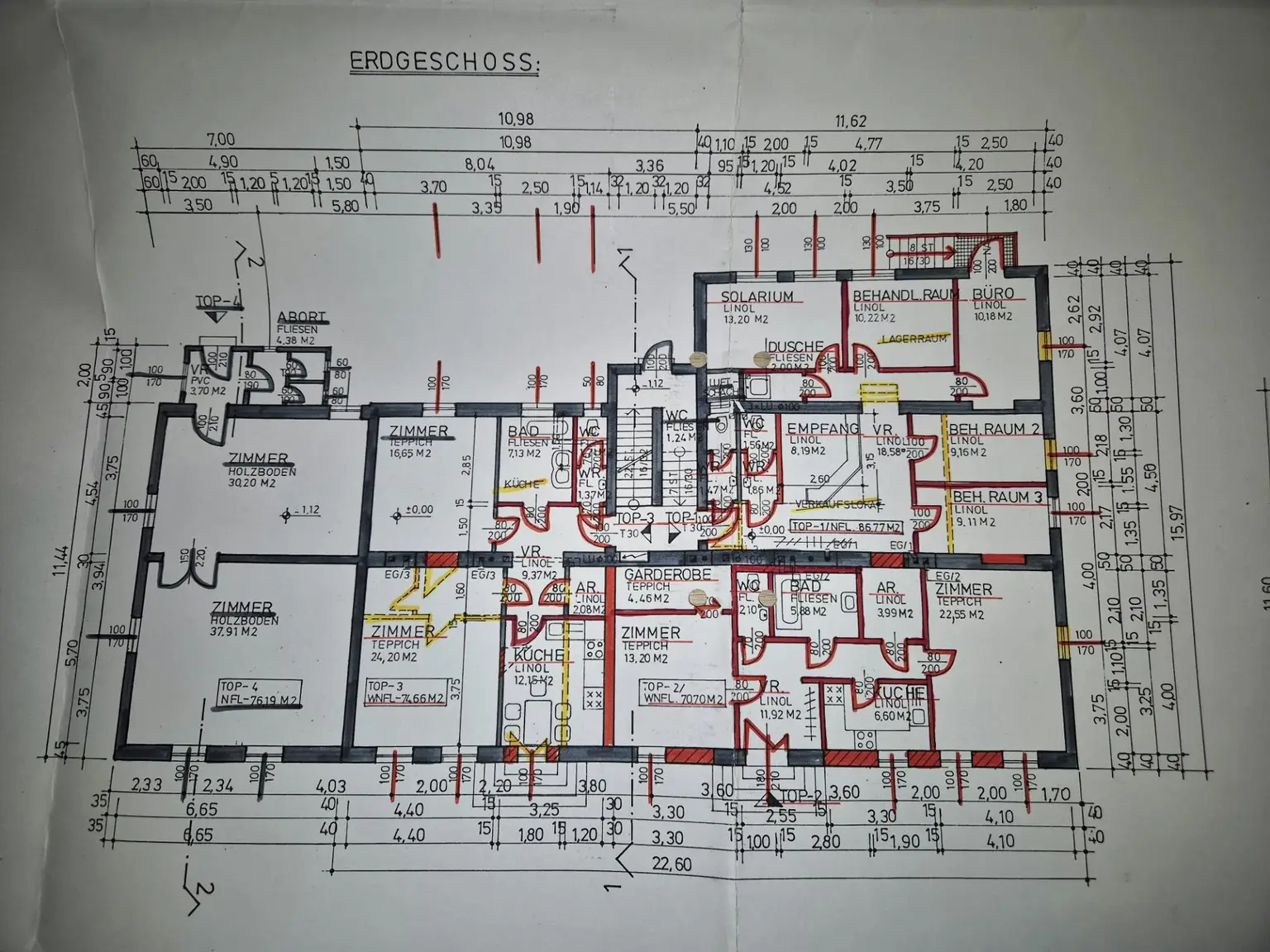 I Zinshaus EG Plan