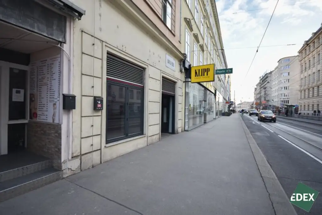 Vermietetes Geschäftslokal in Frequenzlage auf der Währinger Straße zu verkaufen