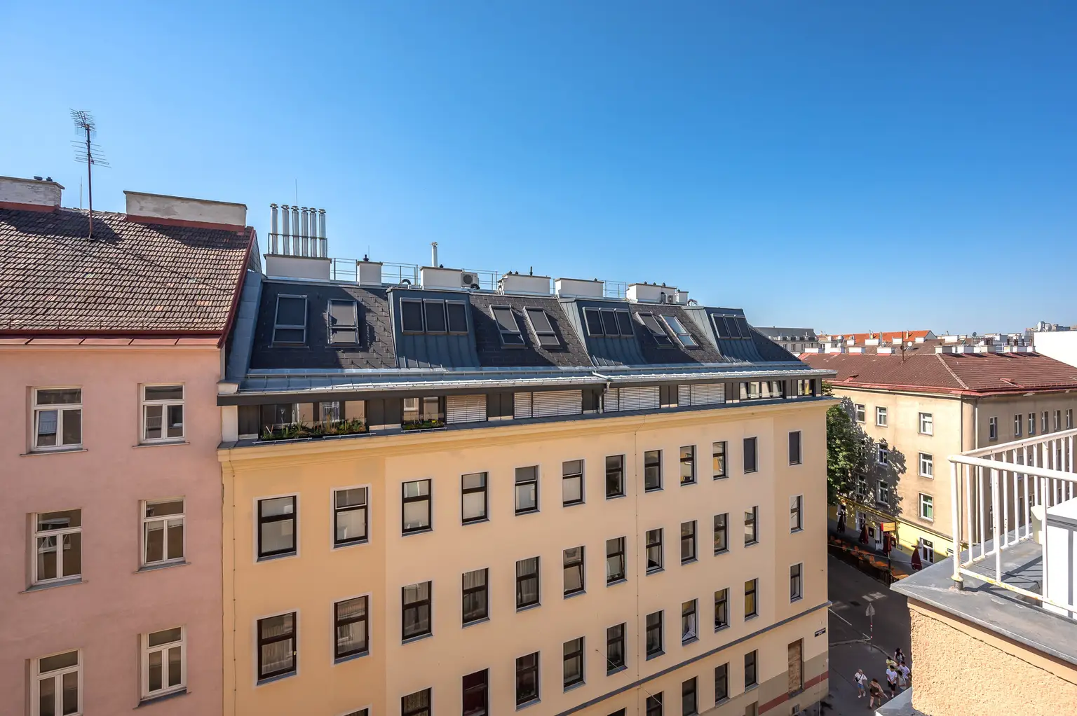 Ausblick Straßenseite