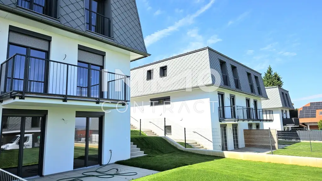 Mietkauf: Traumlage in Bad Sauerbrunn - helle, moderne Doppelhaushälfte mit Weitblick
