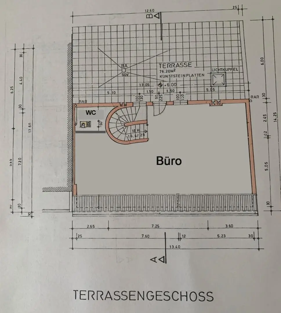 Plan Dachgeschoß