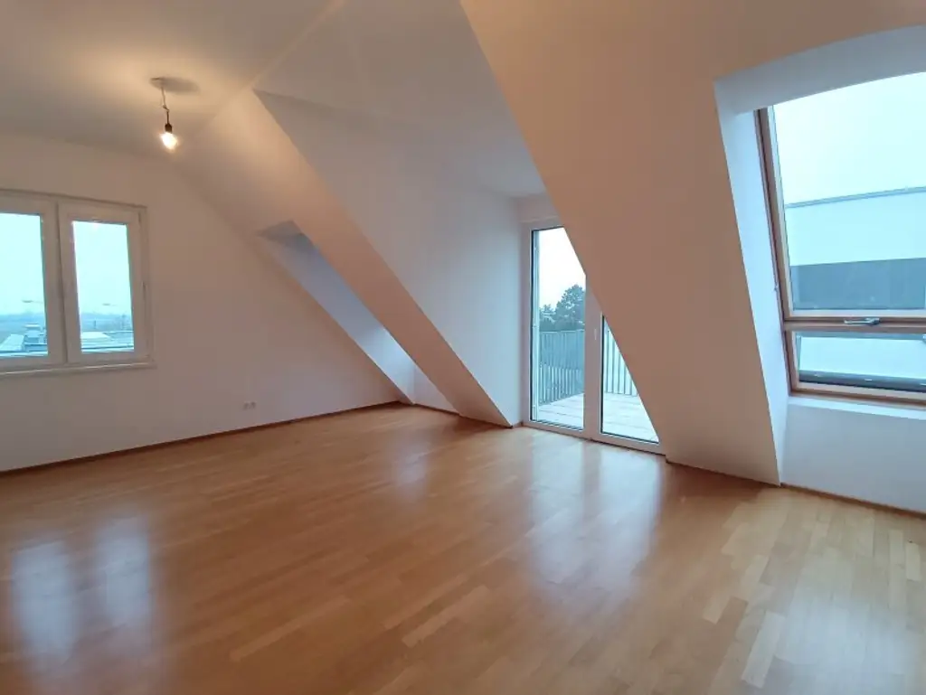 Neubau! Siedlung Rustenfeld! 2-Zimmer Wohnung im DG mit Dachterrasse! ! Stellplatz in Tiefgarage optional verfügbar!