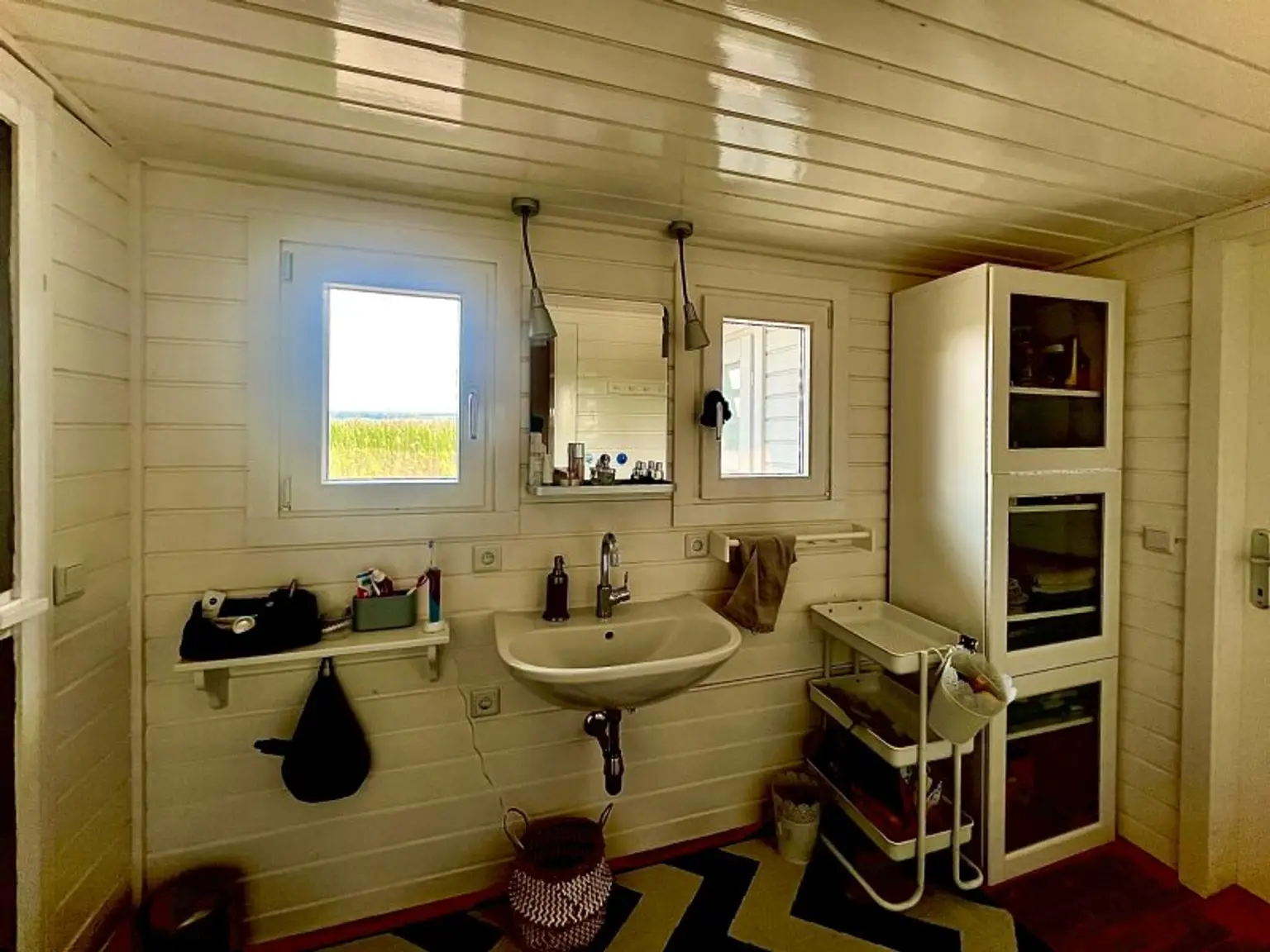 viel Platz im Badezimmer