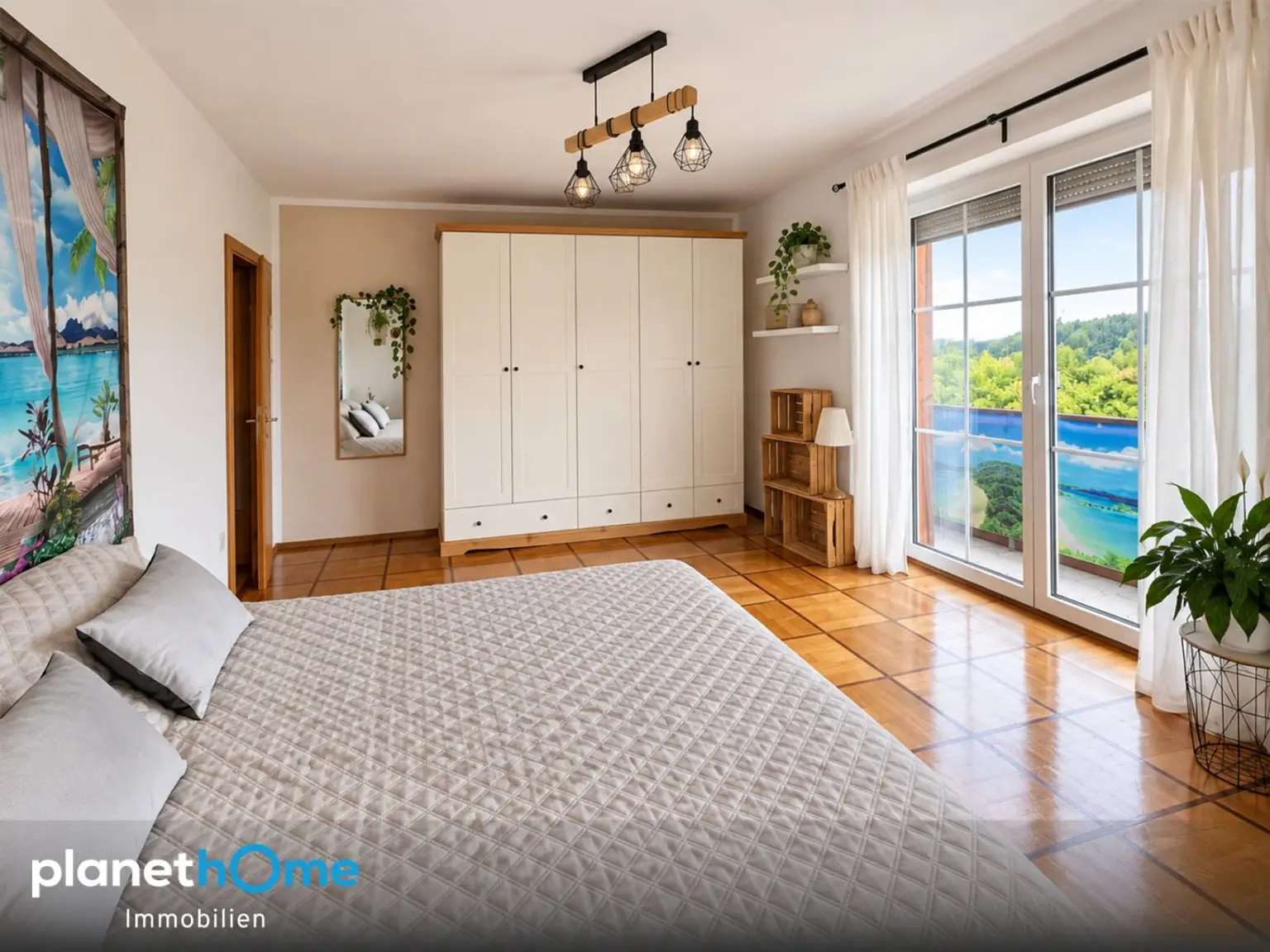 21 qm Schlafzimmer
