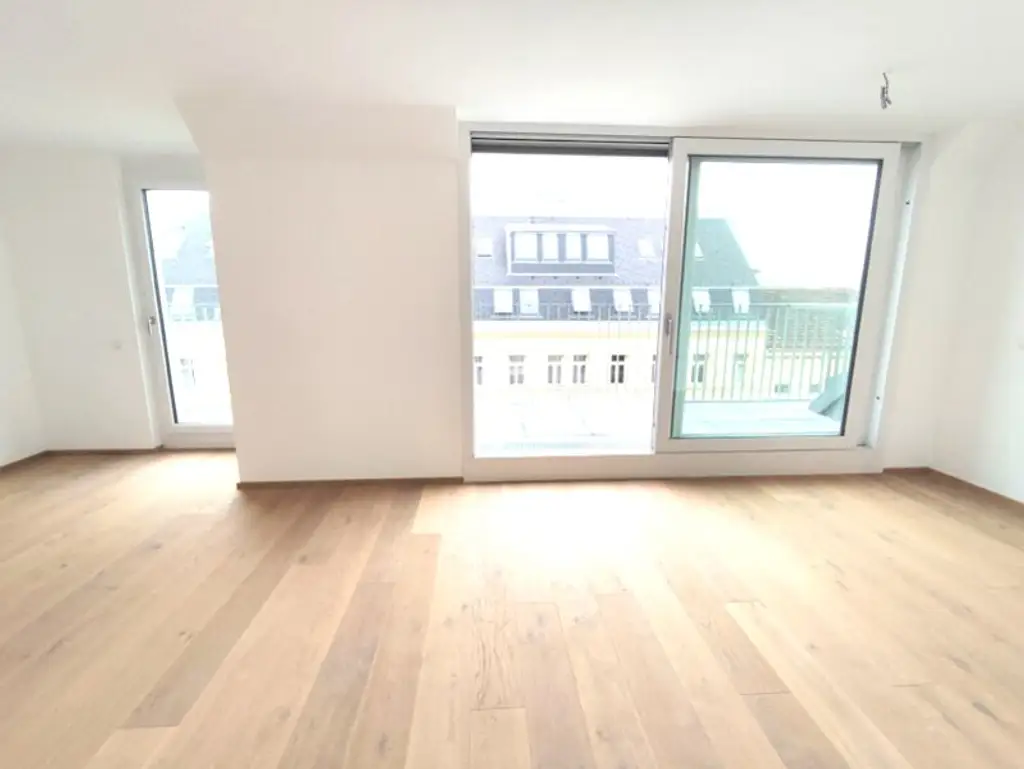 Modern wohnen in Meidling! DG-2-Zimmer-Erstbezug mit Sonnenterrasse - Top70