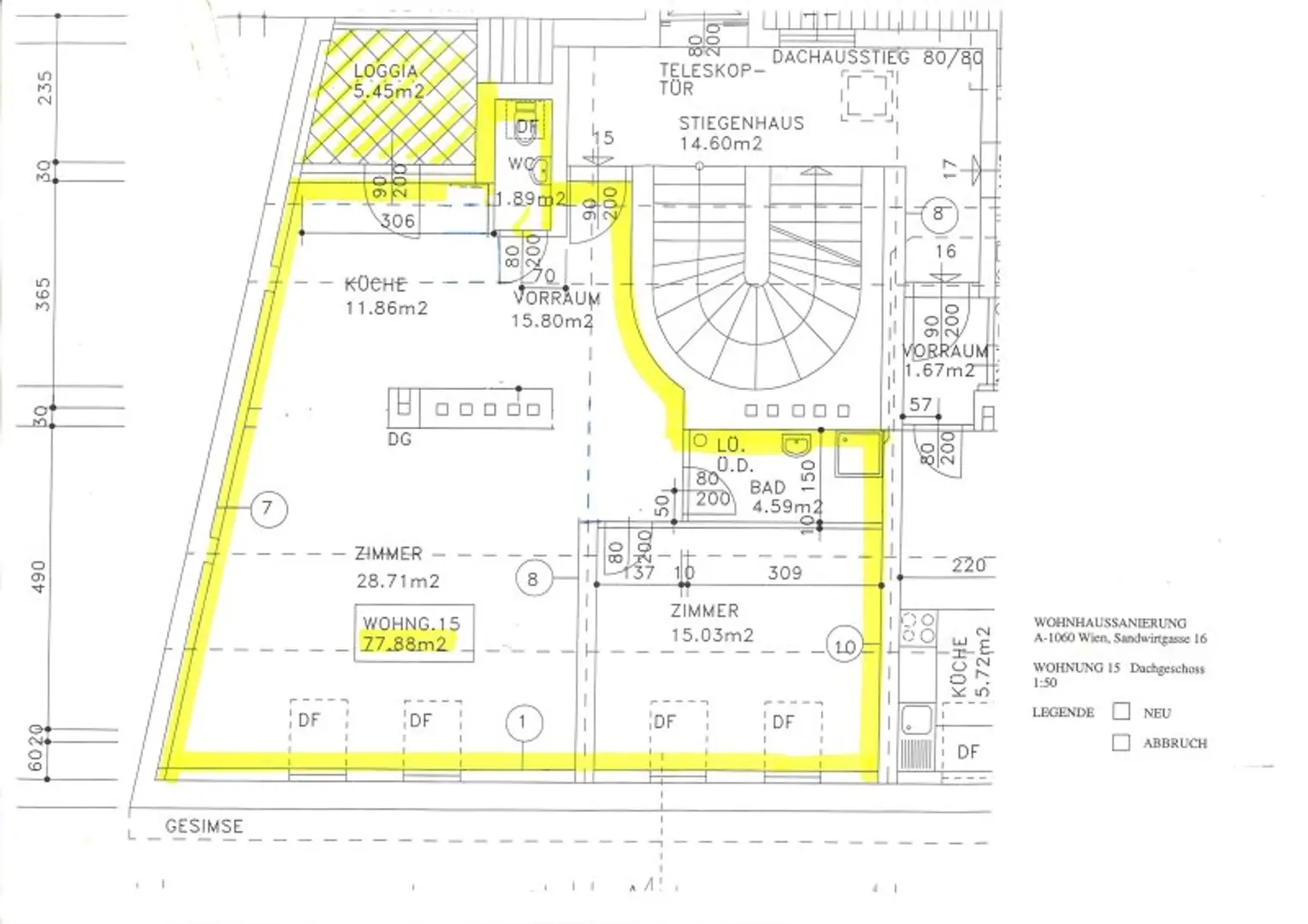 Sandwirtgasse: 2-Zimmer-Wohnung ab November!