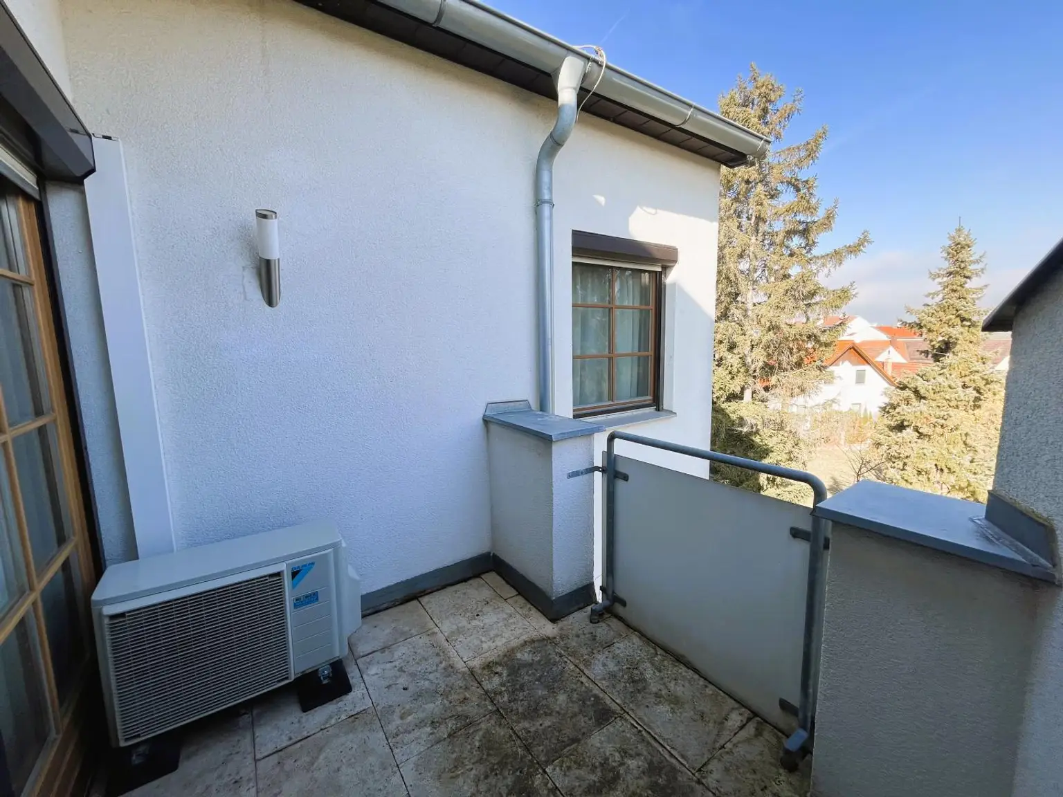 uneinsehbare Terrasse