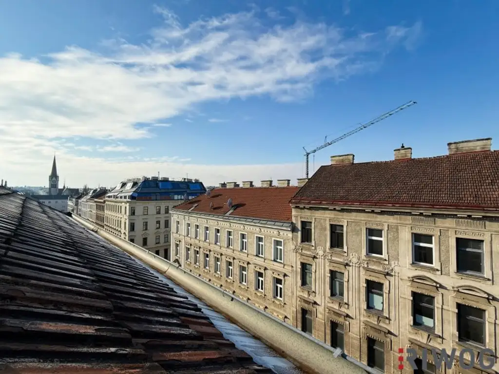 Baubewilligter Rohdachboden nahe U3