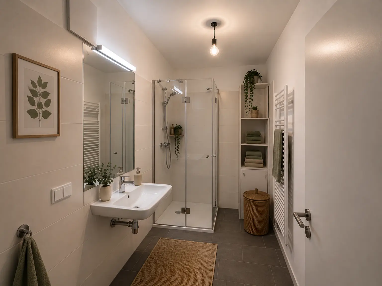 Staging Badezimmer ( KI)