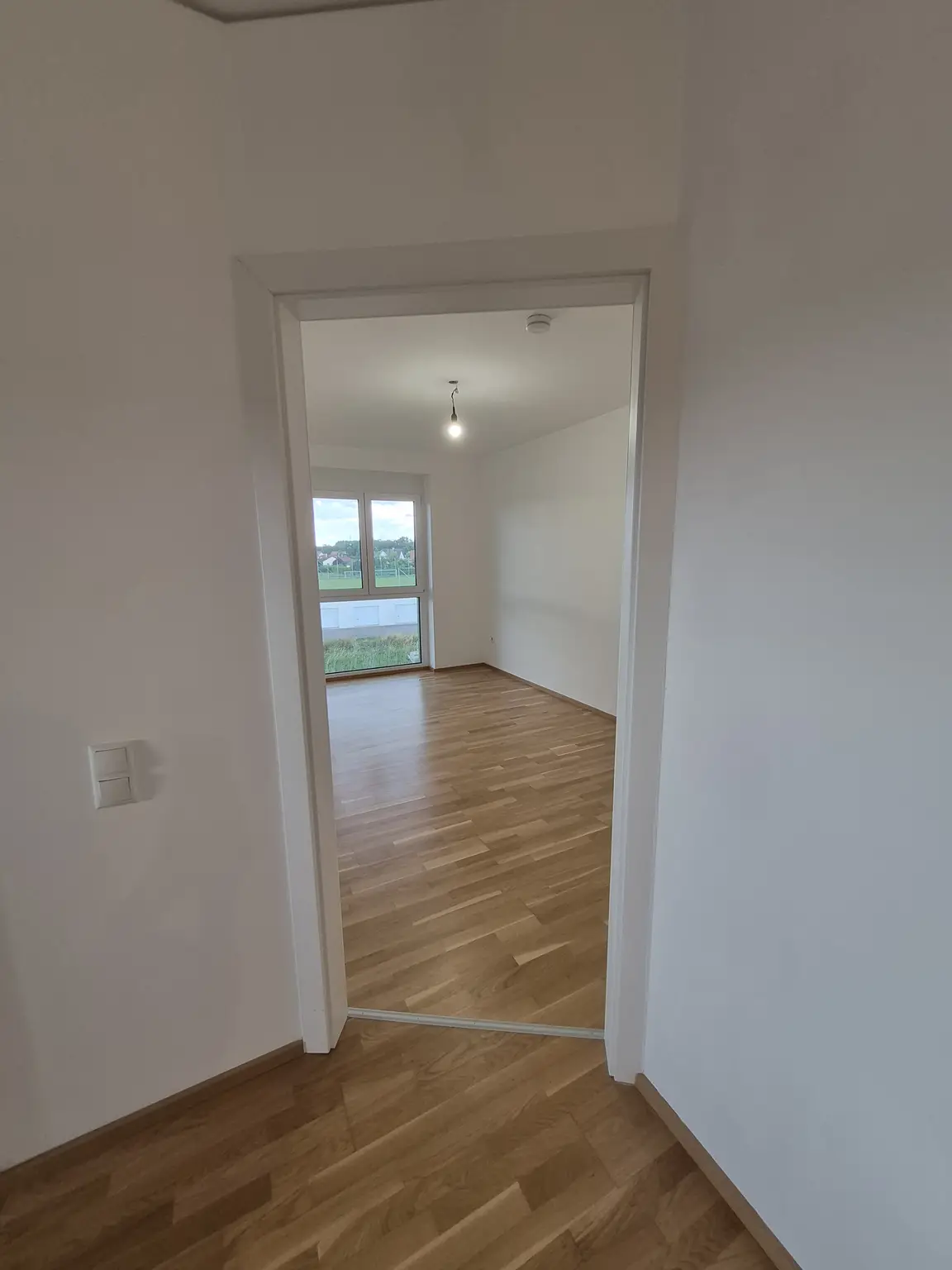 Neubau: Ca. 60 m² Wohnung mit ca. 12 m² Eckbalkon nach Nordwesten ausgerichtet