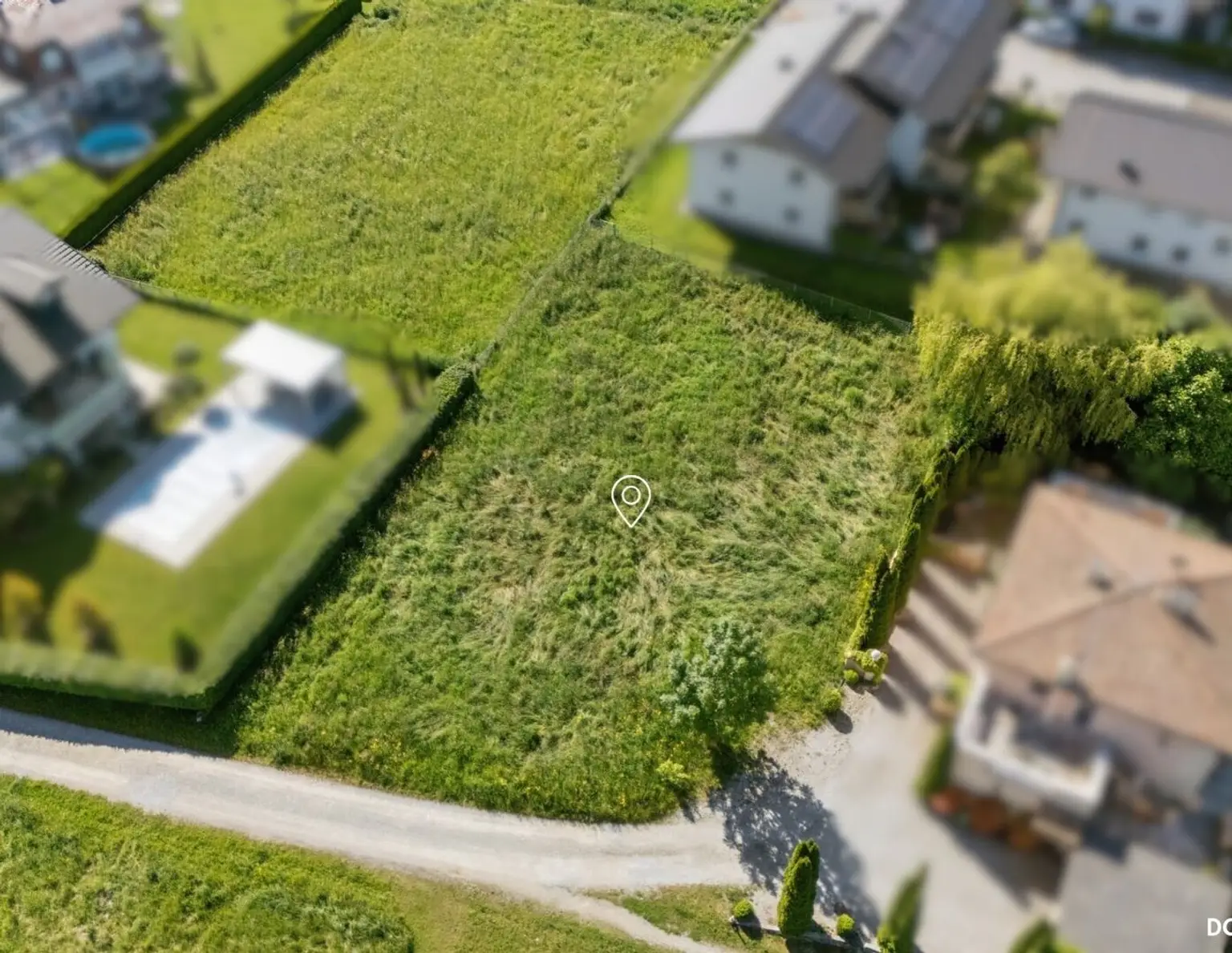 MATTSEE: Grundstück in Toplage, 1.073m², ev. teilbar - bewilligtes Wohnprojekt mit 10 W
