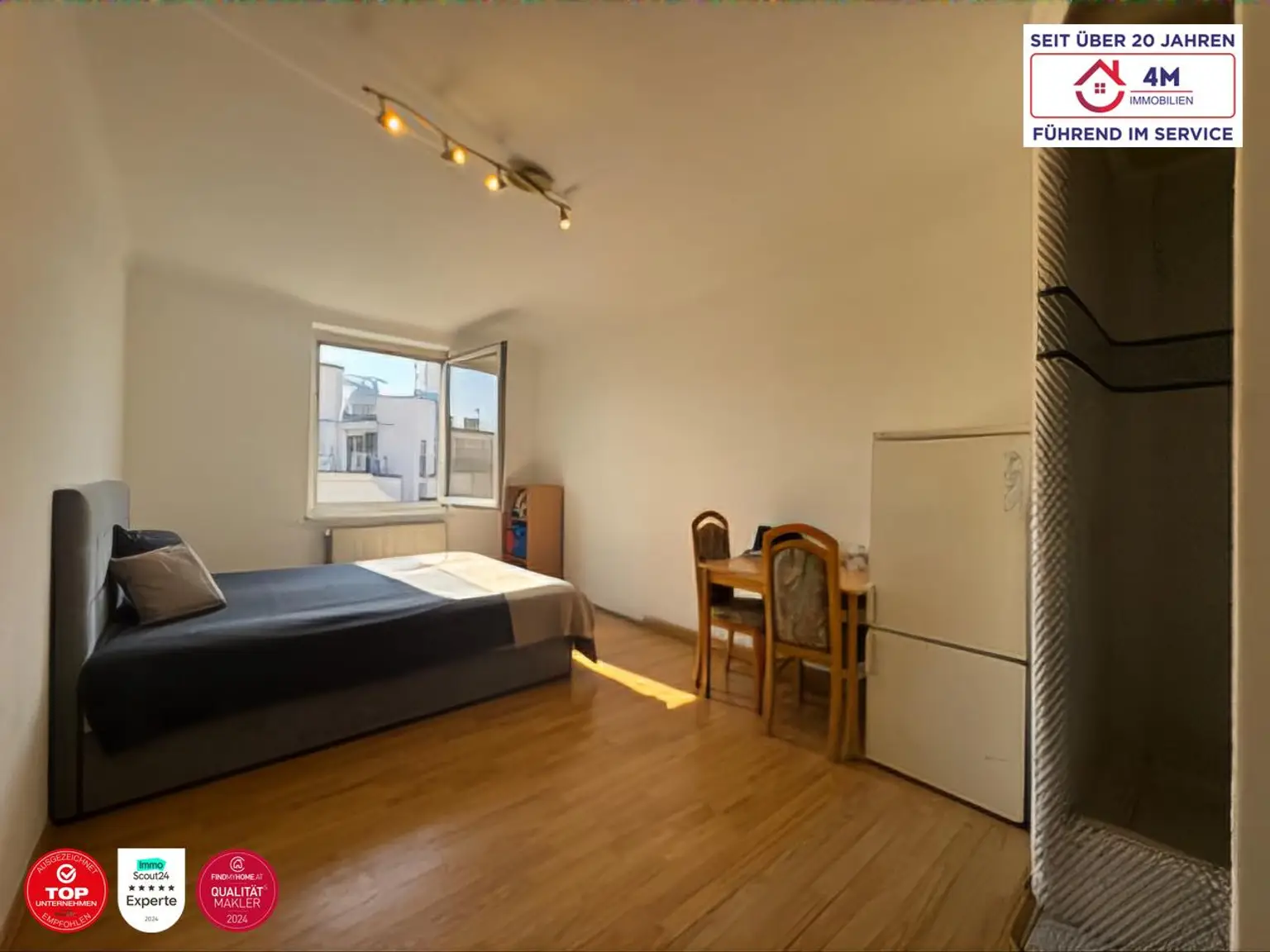 PREISHIT: 3 separate Zimmer mit perfekter Anbindung und sehr niedrigen Betriebskosten