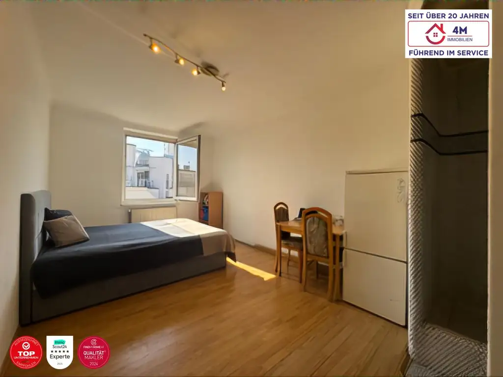 PREISHIT: 3 separate Zimmer mit perfekter Anbindung und sehr niedrigen Betriebskosten