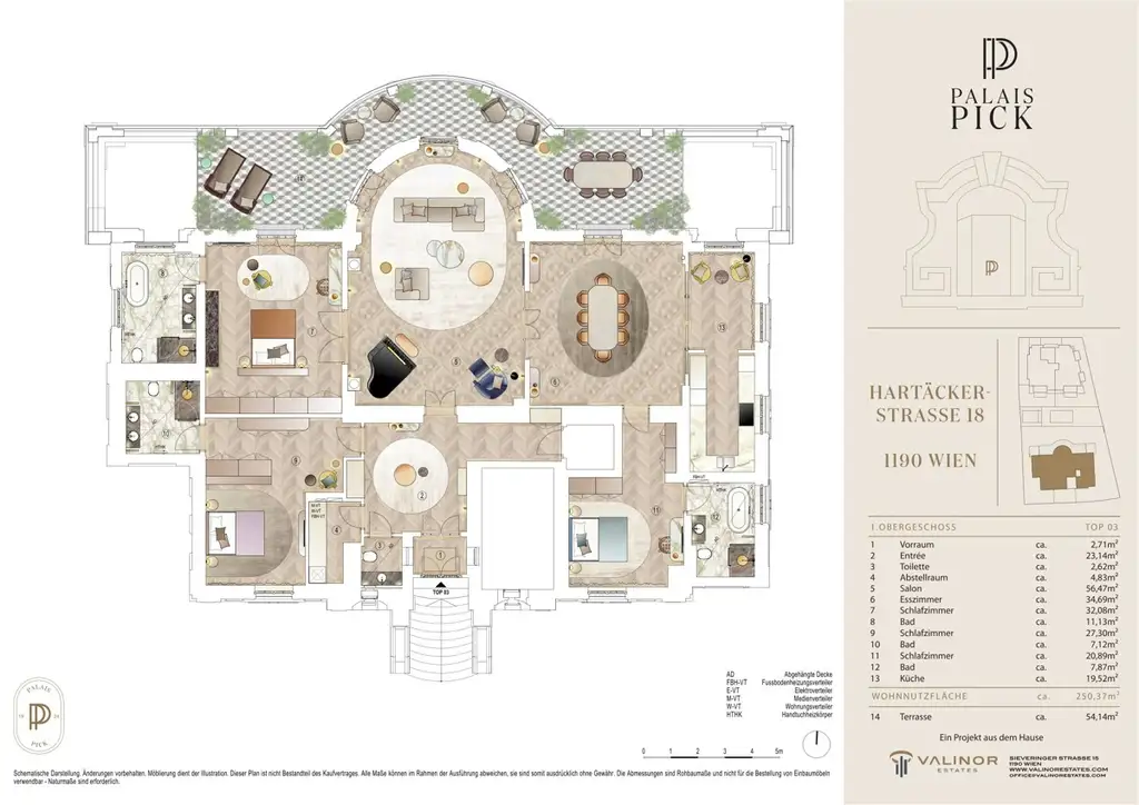 Palais & Villa inkl. Pool: Ein Wohnjuwel der Extraklasse: Wo architektonisches Erbe auf modernen Luxus trifft