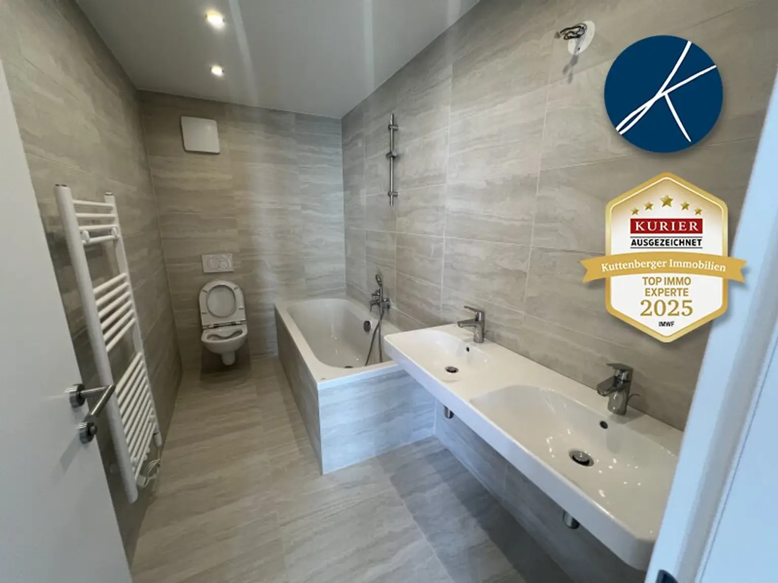 *Superprojekt: "Über den Baumwipfeln" Top 43  Erstklassige 3-Zimmer Wohnung mit Blick auf die Kastanienbäume + Balkon