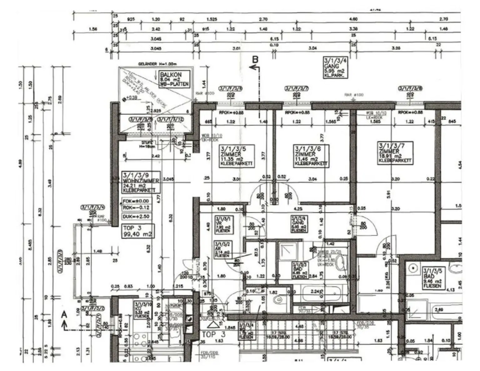 Bestaufgeteilte 99m2 Familienwohnung mit Wintergarten & Balkon ins Grüne! Toplage in Döbling!