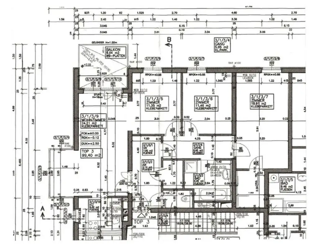 Bestaufgeteilte 99m2 Familienwohnung mit Wintergarten & Balkon ins Grüne! Toplage in Döbling!