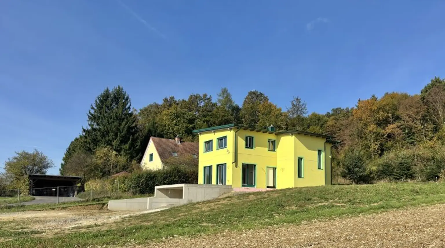 '' ZEITGEIST '' Exklusives Einfamilienhaus in beschaulicher Ruhelage - Fertigstellung Dez. 2025 !!
