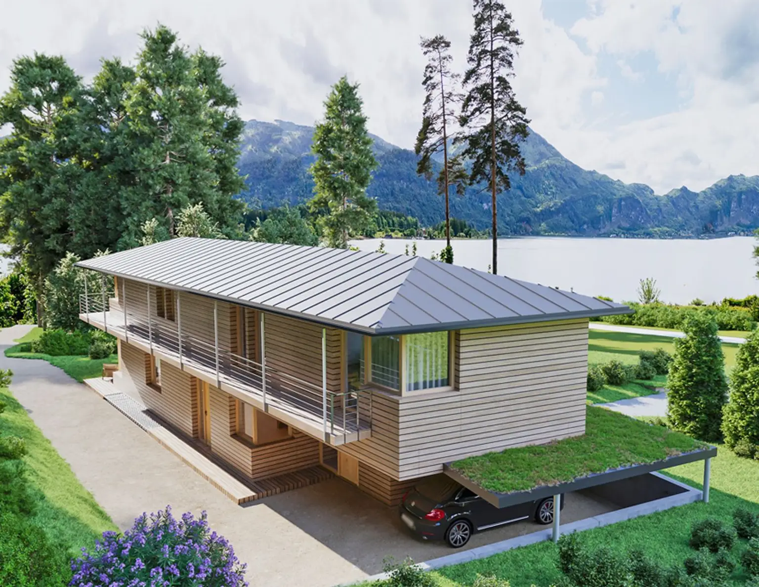Exklusives Baugrundstück  in St. Wolfgang im Salzkammergut - mit genehmigter Projektierung!